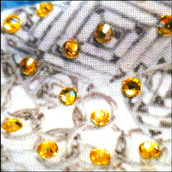 COLORFUL ☆ RHINESTONE ACCENTED ☆ CAFTAN TOP/POOL COVER-UP ☆ NWT - Picture 6 of 15